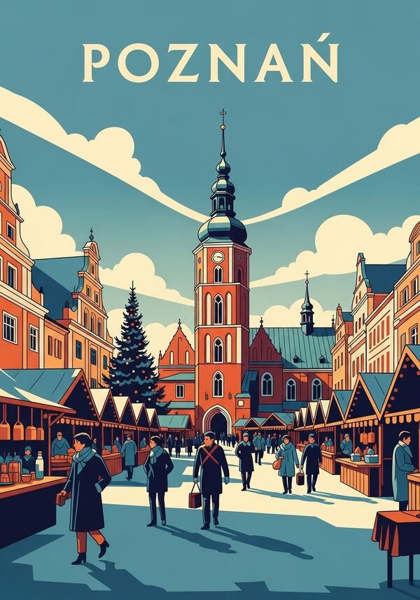 Weihnachtsmarkt in Poznan 